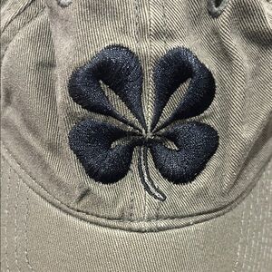 Lucky Brand Cap- Army Green with Clover & Pot Leaf